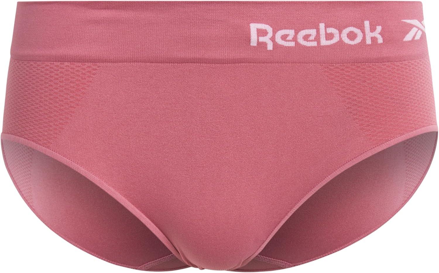 imageReebok Hipster Panties for Women  10 Pack Stretch Performance Seamless Underwear with Relaxed Tagless Waist Sizes SXLBlackened PearlRose DustWarm TaupeFoxgloveBlack