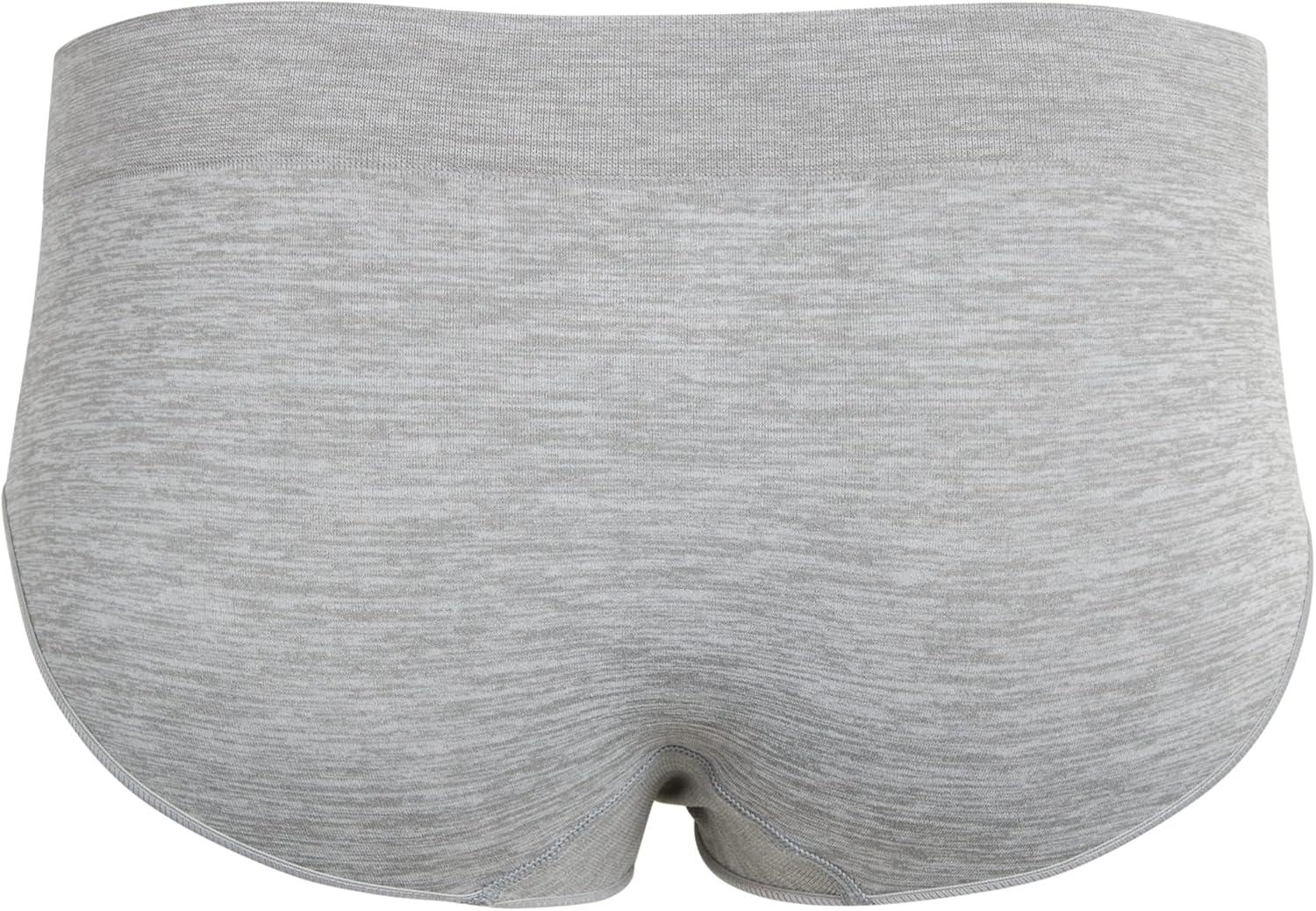 imageReebok Hipster Panties for Women  10 Pack Stretch Performance Seamless Underwear with Relaxed Tagless Waist Sizes SXLGreyPinkBlack