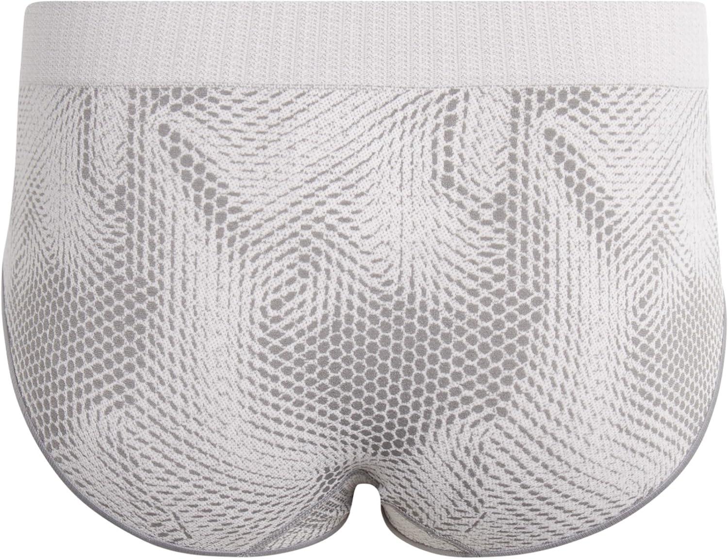 imageReebok Hipster Panties for Women  10 Pack Stretch Performance Seamless Underwear with Relaxed Tagless Waist Sizes SXLJacquard WhiteStripe Lotus BlackenedPearlsharkskin