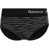 imageReebok Hipster Panties for Women  10 Pack Stretch Performance Seamless Underwear with Relaxed Tagless Waist Sizes SXLBlack Spacedye StripeLotusGreystoneBlackBlack
