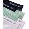 imageReebok Hipster Panties for Women  6 Pack Stretch Performance Seamless Underwear with Relaxed Tagless Waist SXLBlackGreenLily