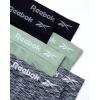 imageReebok Hipster Panties for Women  6 Pack Stretch Performance Seamless Underwear with Relaxed Tagless Waist SXLLilyBlackBlack Spacedye