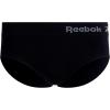 imageReebok Hipster Panties for Women  6 Pack Stretch Performance Seamless Underwear with Relaxed Tagless Waist SXLLilyBlackBlack Spacedye