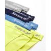 imageReebok Womens Bikini Underwear  8 Pack Stretch Performance Ribbed Knit Brief Panties Bikini Underwear for Women Size SXLGreenSharkskinCoronet BlueBlue