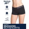 imageReebok Womens Boyshorts  8 Pack Breathable Stretch Ribbed and CutOut Mesh Boy Shorts Underwear for Women Sizes SXLFuchsiaLight GreyPinkBlue Rib