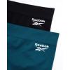 imageReebok Womens Boyshorts Underwear  8 Pack Stretch Performance Seamless Underwear for Women 4 Inseam with Tagless WaistbandDeep TealBlack Seamless