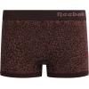 imageReebok Womens Boyshorts Underwear  8 Pack Stretch Performance Seamless Underwear for Women 4 Inseam with Tagless WaistbandSpacedyeBrownRose WineBrown Jacquard Seamless