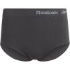 imageReebok Womens Briefs  8 Pack Soft Stretch Ribbed Knit High Waisted Brief Panties Seamless Underwear for WomenWineBlackened PearlLotusBlack