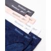 imageReebok Womens Briefs Underwear  8 Pack Stretch Performance Seamless Panties for Women Boy Shorts Underwear PackEvening BlueLotusBlackened PearlWhite Stripe