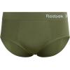 imageReebok Womens Hipster Underwear  3 Pack or 6 Pack Plus Size Performance Hipster Panties Seamless Underwear for Women 1X3XBlack JacquardIrish CreamGreen3pk