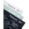 imageReebok Womens Hipster Underwear  3 Pack or 6 Pack Plus Size Performance Hipster Panties Seamless Underwear for Women 1X3XBlack JacquardPale GreyGreen3pk