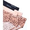 imageReebok Womens Hipster Underwear  6 Pack Soft Stretch Performance No Show Briefs Hipster Panties Seamless Underwear for WomenLeopardRose DustBlack