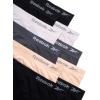 imageReebok Womens Plus Size Underwear Briefs  10 Pack Seamless High Waisted Underwear for Women Designed to Fit Your CurvesBlackRoseSharkskinTanBlack