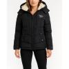 imageReebok Womens Puffer Jacket  Heavyweight Puffer Coat with Faux Fur Trim Hood  Outerwear Down Winter Jackets for WomenClassic Black
