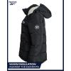 imageReebok Womens Puffer Jacket  Heavyweight Puffer Coat with Faux Fur Trim Hood  Outerwear Down Winter Jackets for WomenClassic Black