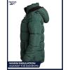 imageReebok Womens Puffer Jacket  Heavyweight Puffer Coat with Faux Fur Trim Hood  Outerwear Down Winter Jackets for WomenThyme