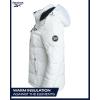 imageReebok Womens Puffer Jacket  Heavyweight Puffer Coat with Faux Fur Trim Hood  Outerwear Down Winter Jackets for WomenWinter White