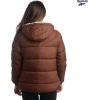 imageReebok Womens Puffer Jacket  Heavyweight Quilted Parka Winter Coat  Fully Faux Fur Lined Ski Jacket for WomenCognac