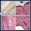 imageReebok Womens Puffer Jacket  Heavyweight Quilted Parka Winter Coat  Fully Faux Fur Lined Ski Jacket for WomenOrchid Pink