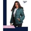imageReebok Womens Puffer Jacket  Heavyweight Quilted Parka Winter Coat  Fully Faux Fur Lined Ski Jacket for WomenThyme