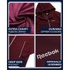 imageReebok Womens Softshell Jacket  Super Soft Woven Wind Resistant Womens Fleece Jacket for Golf Running Gym Workout HikingMaroon