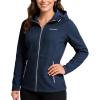 imageReebok Womens Softshell Jacket  Super Soft Woven Wind Resistant Womens Fleece Jacket for Golf Running Gym Workout HikingNavy