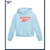 imageReebok Girls Pants Set  3 Piece Soft Fleece Pullover Hoodies Short Sleeve Graphic Tee and Jogger Sweatpants Sweatsuit SetCrystal Blue