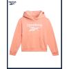 imageReebok Girls Pants Set  3 Piece Soft Fleece Pullover Hoodies Short Sleeve Graphic Tee and Jogger Sweatpants Sweatsuit SetPeach