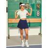 imagePleated Skirts for Women High Waisted Tennis Skirt Athletic Skorts with Pockets Shorts Workout Golf SkortNavy Blue