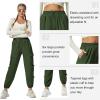 imageQuick Dry Cargo Pants Lightweight Tactical Hiking Pants with 6 Pockets for Women Elastic Waist and WaterResistantArmy Green