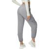 imageQuick Dry Cargo Pants Lightweight Tactical Hiking Pants with 6 Pockets for Women Elastic Waist and WaterResistantGrey