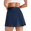 imageWomens Skort Tennis Skirt with Pocket Shorts Mini Golf Skirts High Waisted Athletic Skorts Summer WorkoutNavy