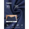 imageWomens Yoga Pants with Pockets No Front Seam Crossover High Waisted Flare Leggings Tummy Control Bootcut PantsNavy Blue