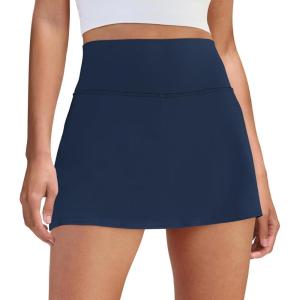 imageWomens Skort Tennis Skirt with Pocket Shorts Mini Golf Skirts High Waisted Athletic Skorts Summer WorkoutNavy