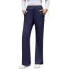 imageWomens High Waist Dress Pants Business Casual Work Pants Stretchy Bootcut Pull On Slacks Office Trousers with PocketsNavy Blue