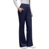 imageWomens High Waist Dress Pants Business Casual Work Pants Stretchy Bootcut Pull On Slacks Office Trousers with PocketsNavy Blue