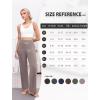 imageWide Leg Yoga Pants Women Elastic High Waisted Lounge Pants Loose Causal Comfy Trousers with PocketsTaupe