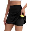 image:imageSkorts for Woman Tennis Skirt with Pockets Shorts Golf Skort High Waisted Athletic Skirts Workout PickleballBlack