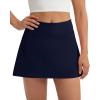 image:imageSkorts for Woman Tennis Skirt with Pockets Shorts Golf Skort High Waisted Athletic Skirts Workout PickleballNavy