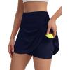 image:imageSkorts for Woman Tennis Skirt with Pockets Shorts Golf Skort High Waisted Athletic Skirts Workout PickleballNavy