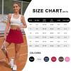 image:imageSkorts for Woman Tennis Skirt with Pockets Shorts Golf Skort High Waisted Athletic Skirts Workout PickleballRed