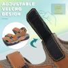 imageVISIONREAST Mens Leather Sandals  Outdoor Hiking ampamp Waterproof Athletic Sports Sandals  Fisherman Beach Shoes with Closed ToeGbrown