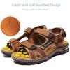 imagevisionreast Mens Athletic Sandals Open Toe Hiking Outdoor Nonslip Sandals Air Cushion Sport Casual Beach SandalsCbrown