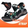 imagevisionreast Mens Athletic Sandals Open Toe Hiking Outdoor Nonslip Sandals Air Cushion Sport Casual Beach SandalsFwhite and Green
