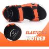 imagevisionreast Mens Athletic Sandals Open Toe Hiking Outdoor Nonslip Sandals Air Cushion Sport Casual Beach SandalsNorange and Black