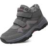 image:imagevisionreast Men Womens Winter Snow Boots Fur Lined Warm Walking Sneaker NonSlip Ankle Booties Lightweight Outdoor Hiking Shoes