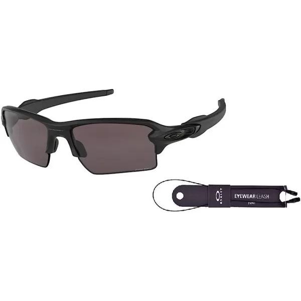 imageOakley Flak 20 XL OO9188 Sunglasses For Men BUNDLE Leash Designer iWear Care KitMatte BlackBlack Prizm