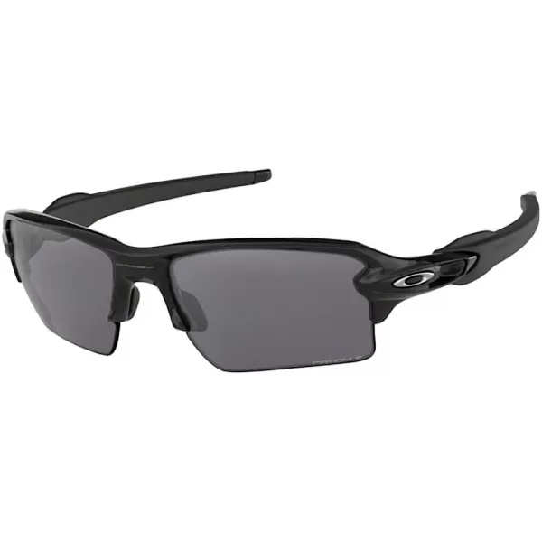 imageOakley Flak 20 XL OO9188 Sunglasses For Men BUNDLE Leash Designer iWear Care KitPolished BlackBlack Prizm Polarized