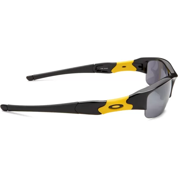 imageOakley Flak Jacket 43 Polarized Replacement Sunglasses LensesLivestrong Jet Black FrameBlack Lens