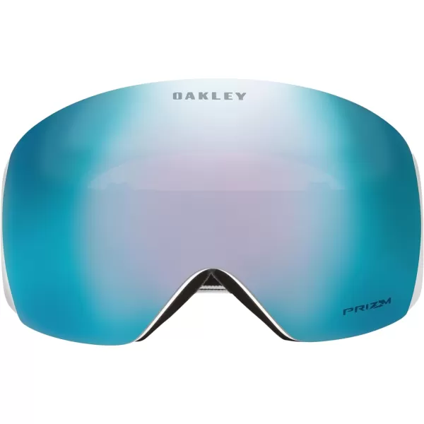 imageOakley Flight Deck L Snow GoggleMatte White StrapPrizm Snow Sapphire Iridium Lens